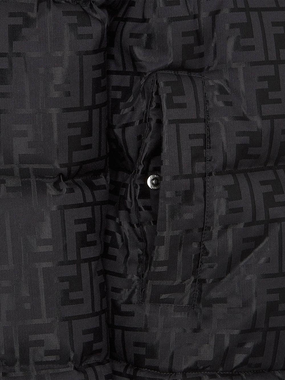 FENDI Down Jacket In Technical Fabric