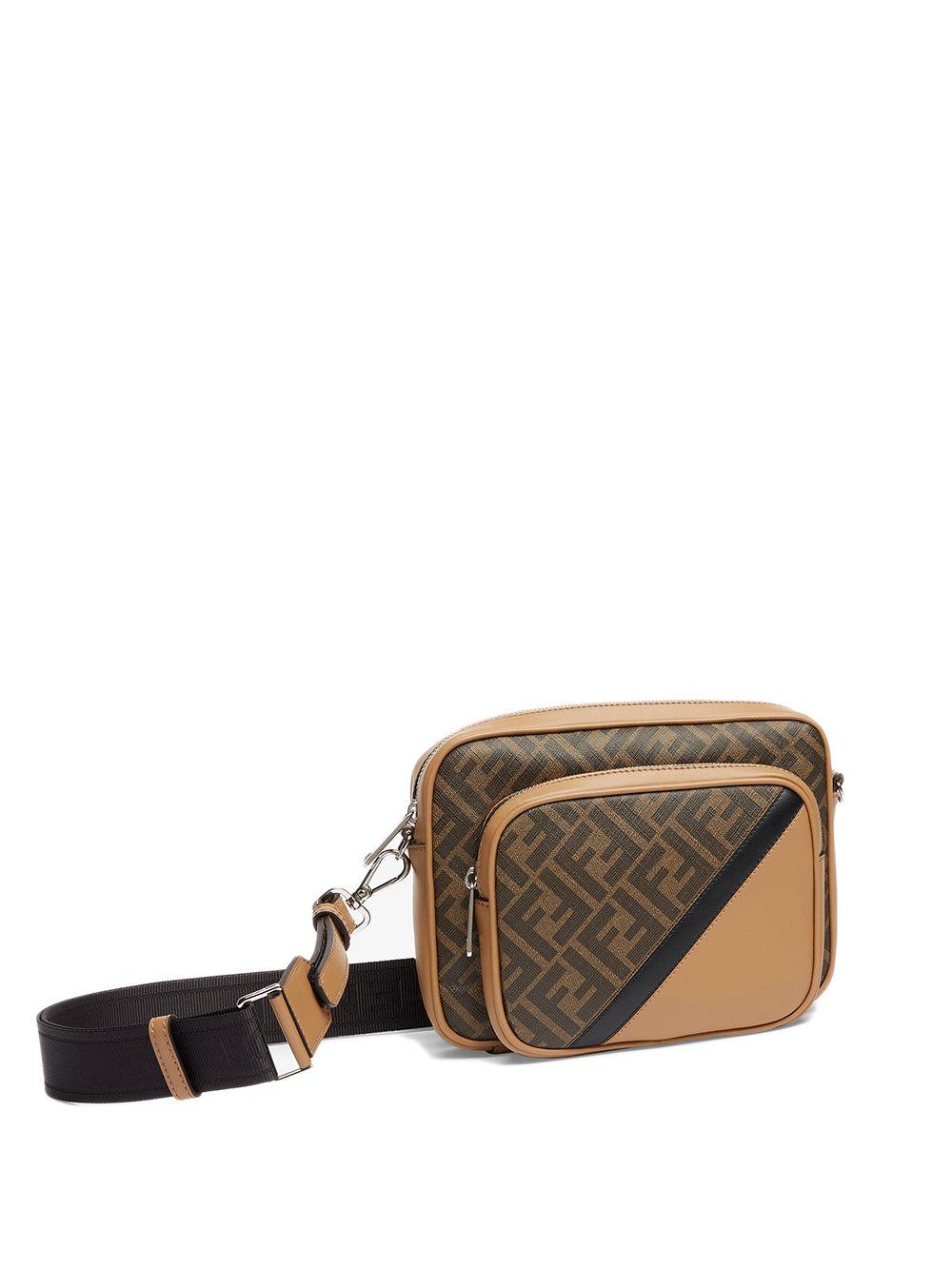 FENDI Fendi Diagonal Duo Camera Case