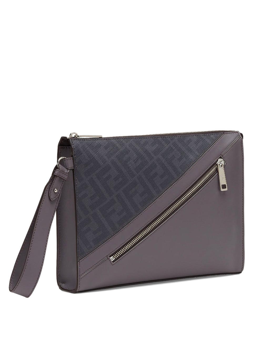 FENDI Fendi Diagonal Flat Pouch