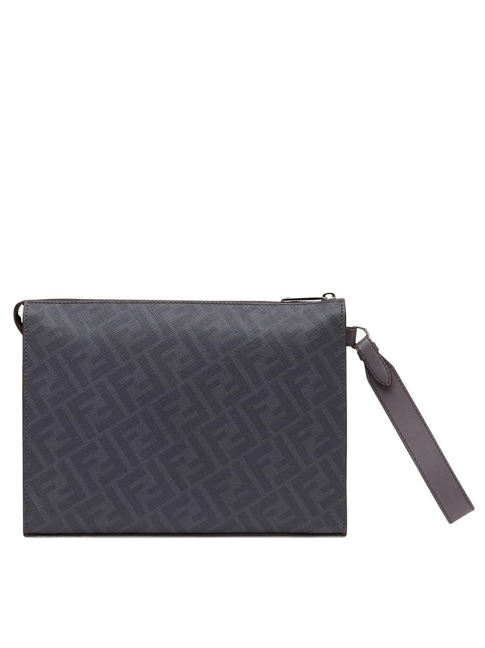 FENDI Fendi Diagonal Flat Pouch