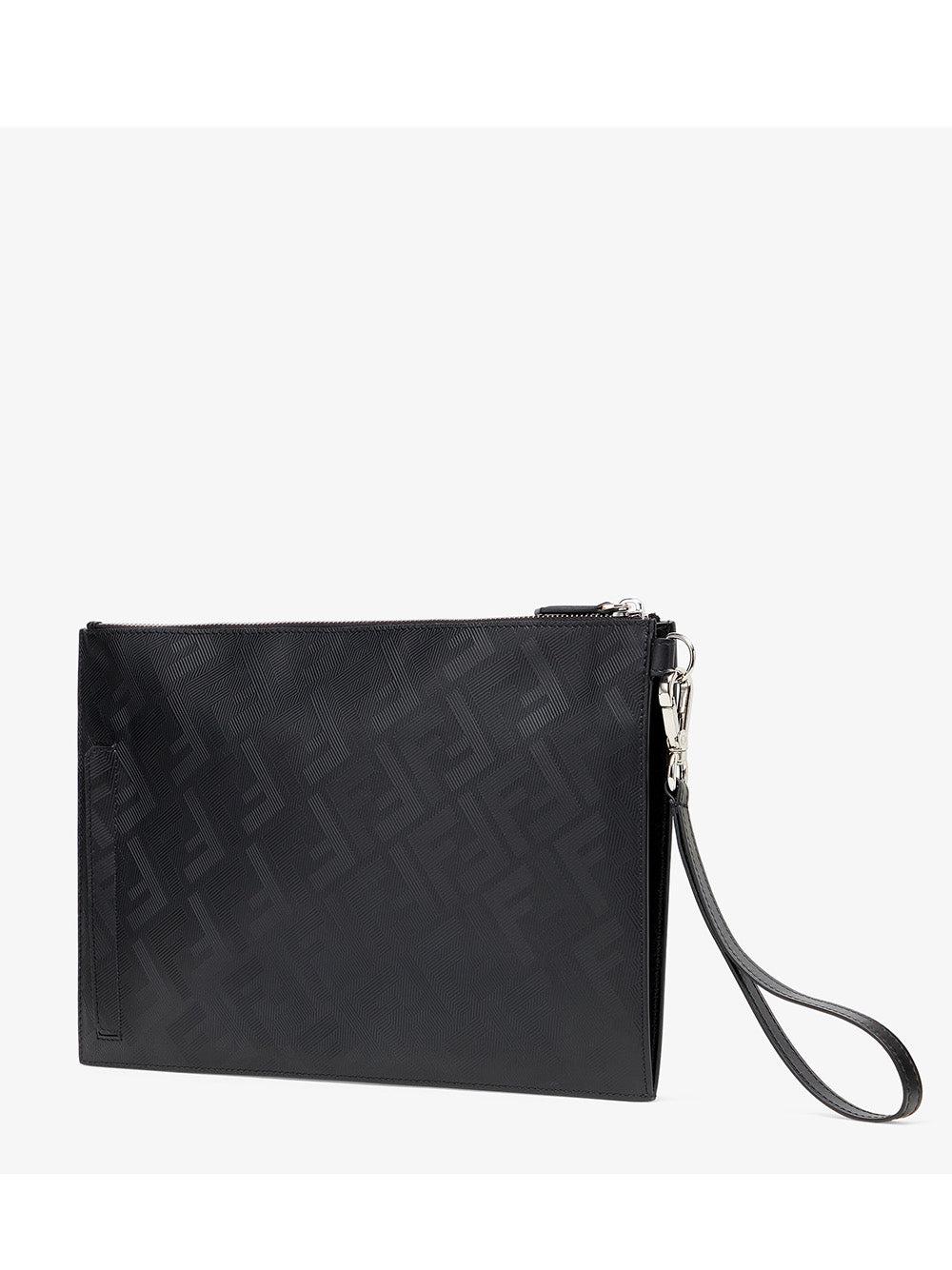 FENDI Fendi Shadow Diagonal Flat Pouch