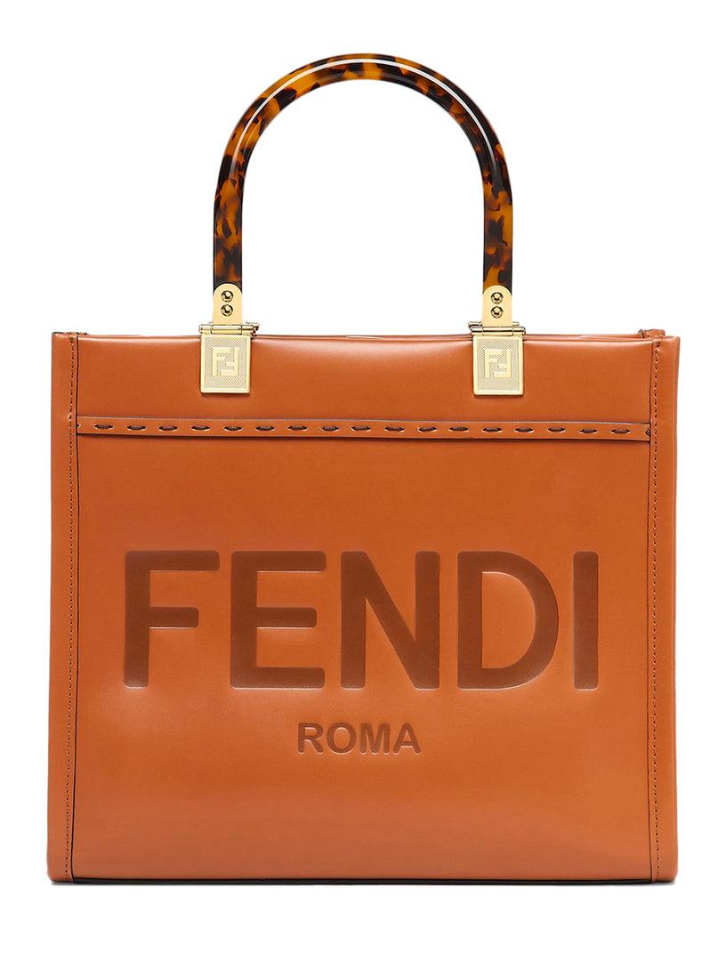 FENDI Fendi sunshine small in ff jacquard fabric