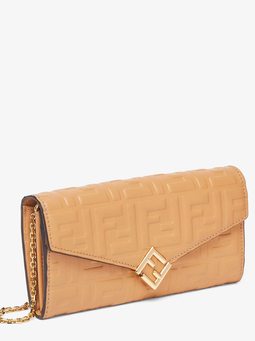 FENDI Ff Diamonds Continental With Chain