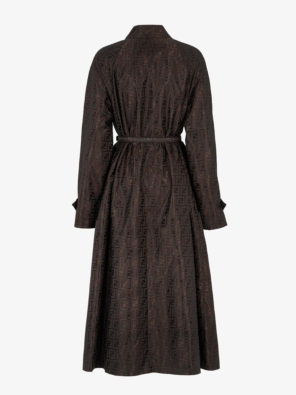 FENDI Ff Jacquard Trench Coat