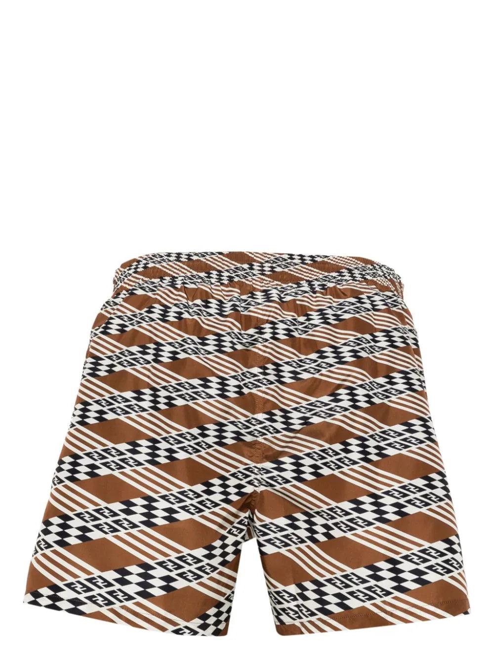 FENDI Ff Nylon Swim Shorts
