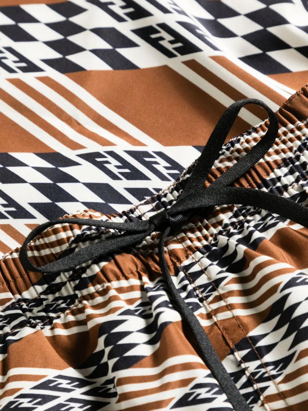FENDI Ff Nylon Swim Shorts