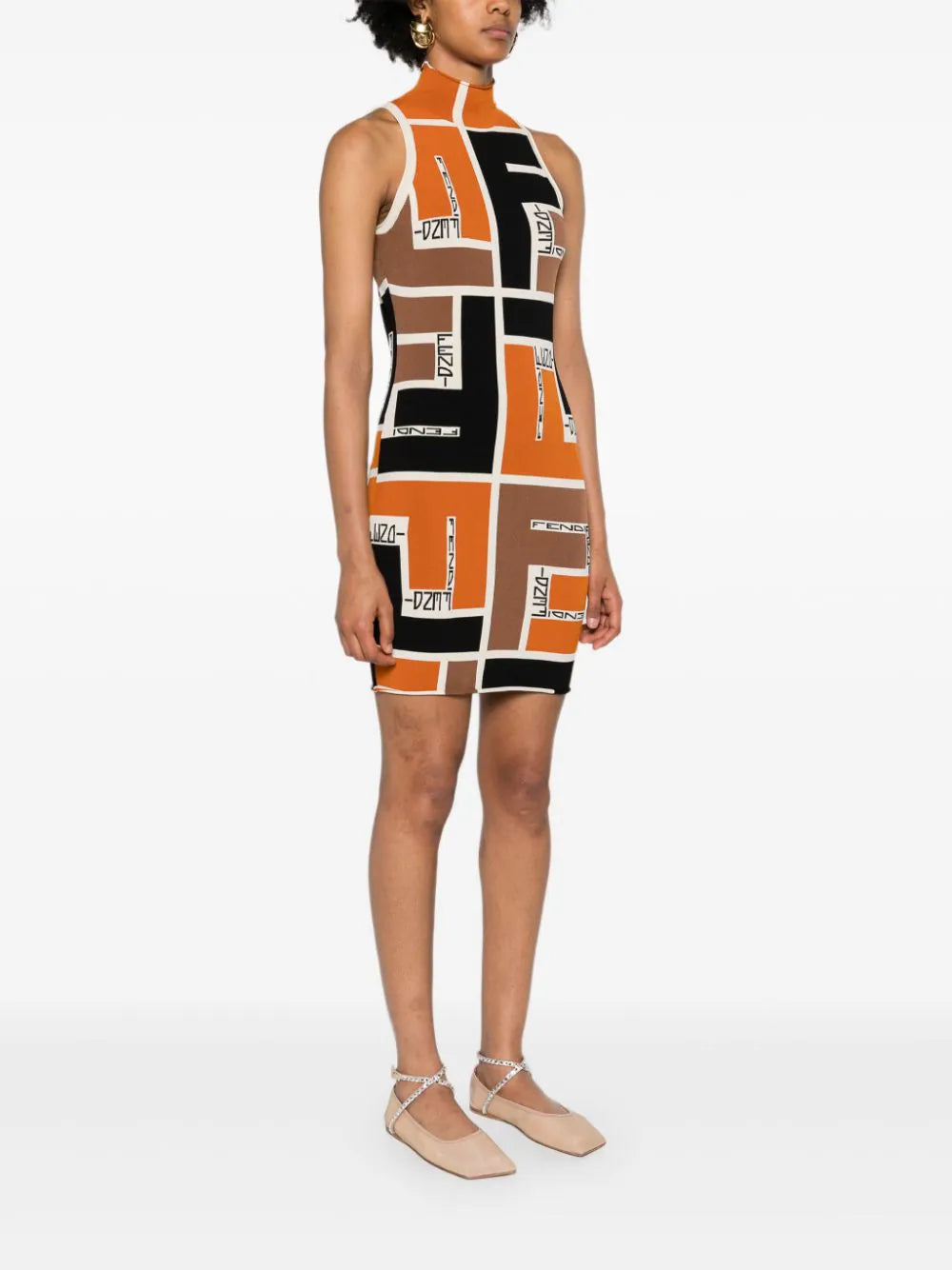 FENDI Ff Puzzle Dress