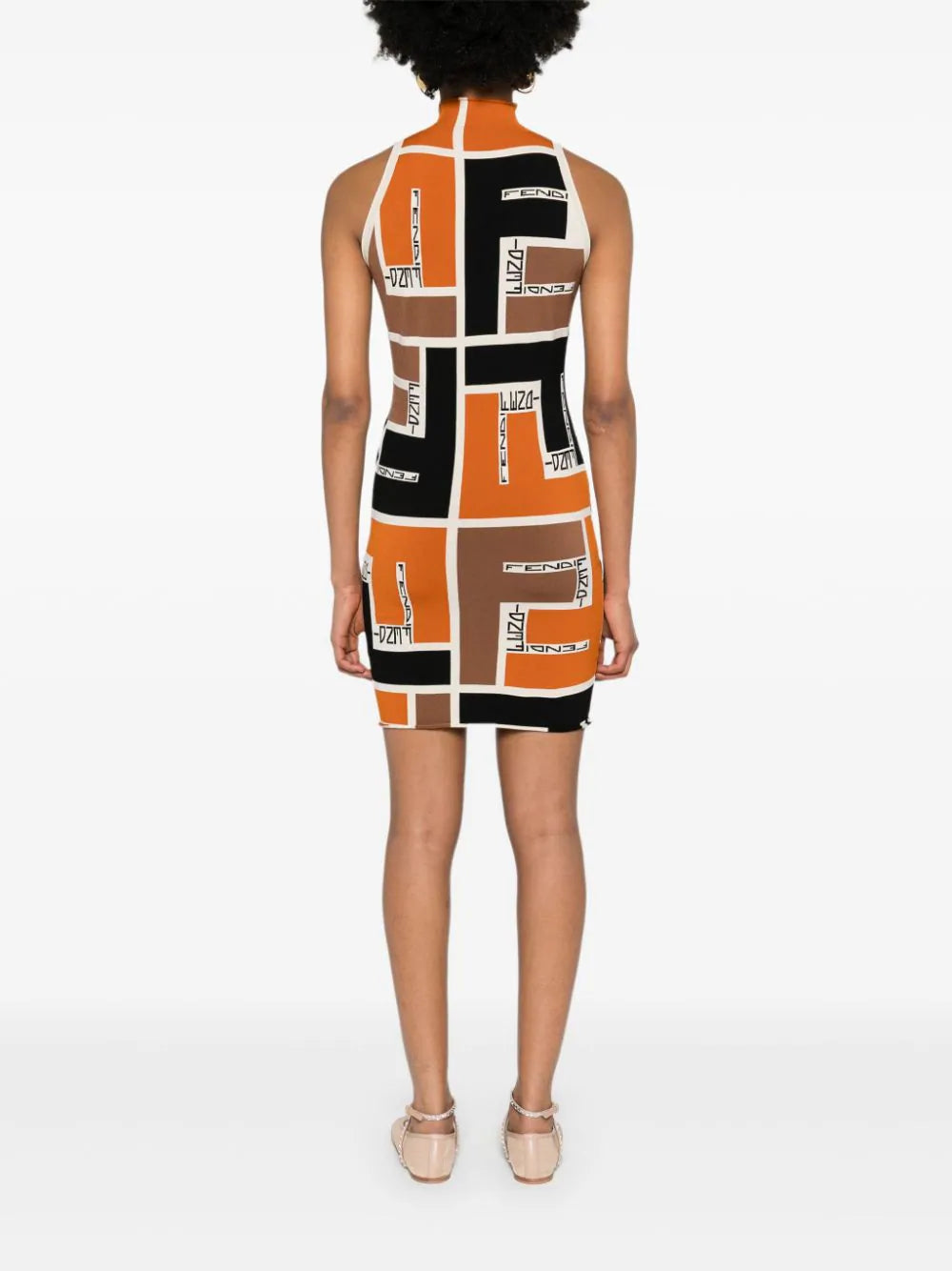 FENDI Ff Puzzle Dress