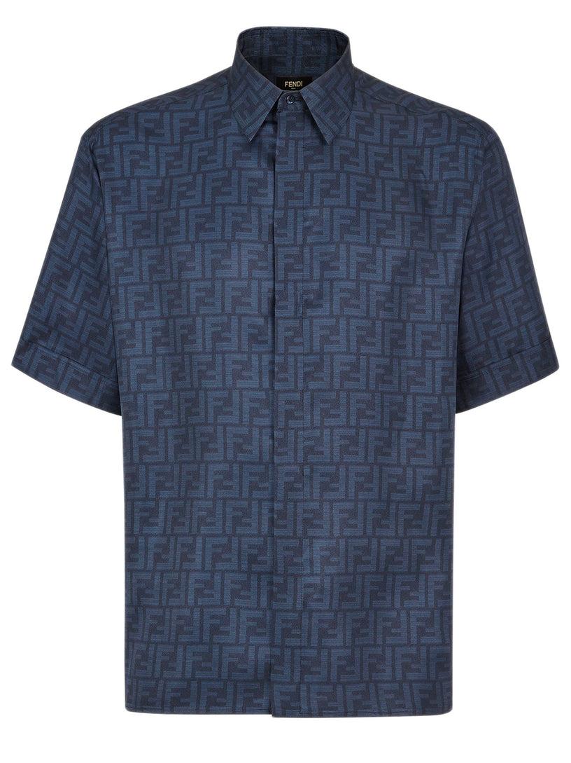 FENDI Ff silk shirt