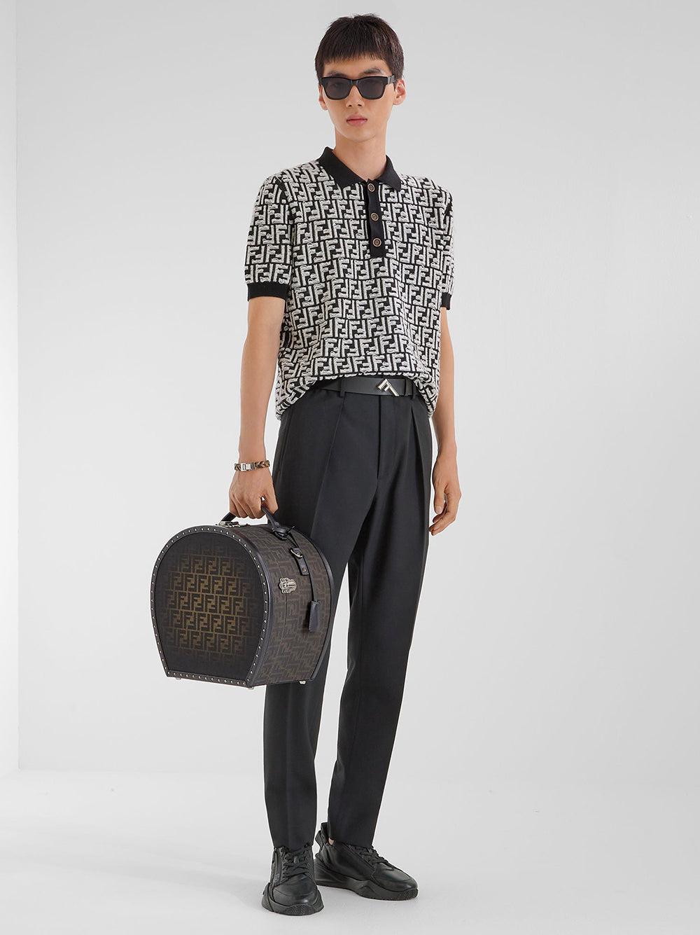 FENDI Ff Wool Polo Shirt