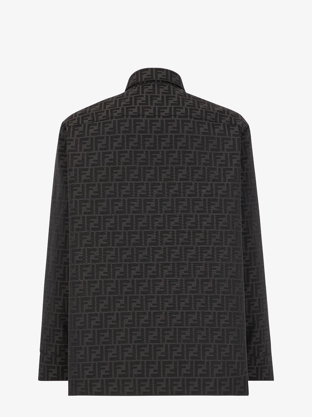 FENDI Go-to Jacket In Black Ff Canvas