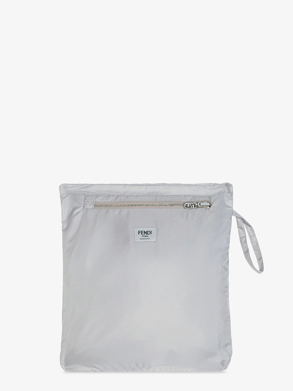 FENDI Grey Nylon Windbreaker