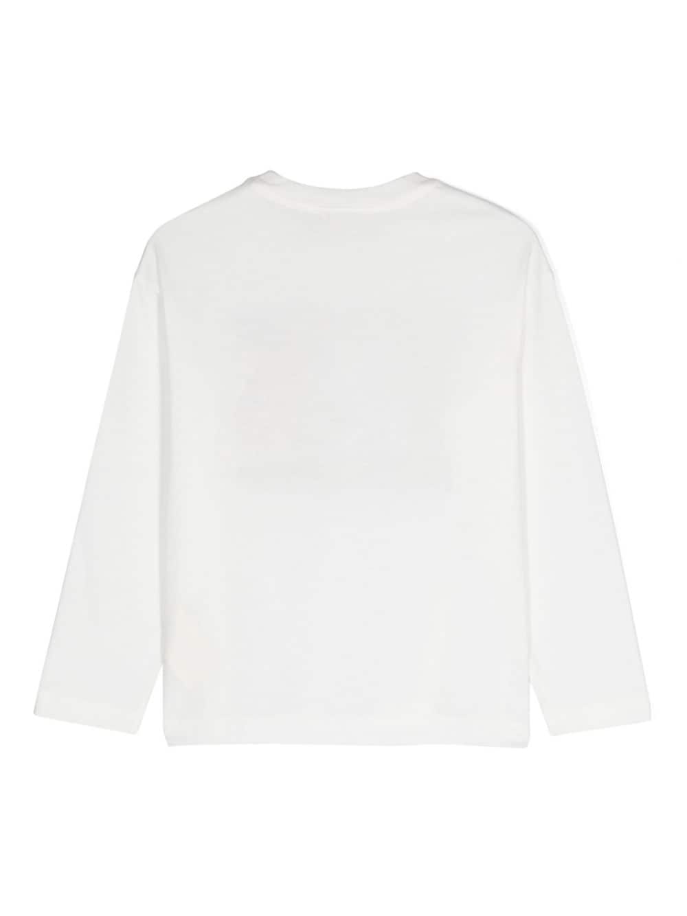 FENDI Kids Chalk-dyed Jersey T-shirt