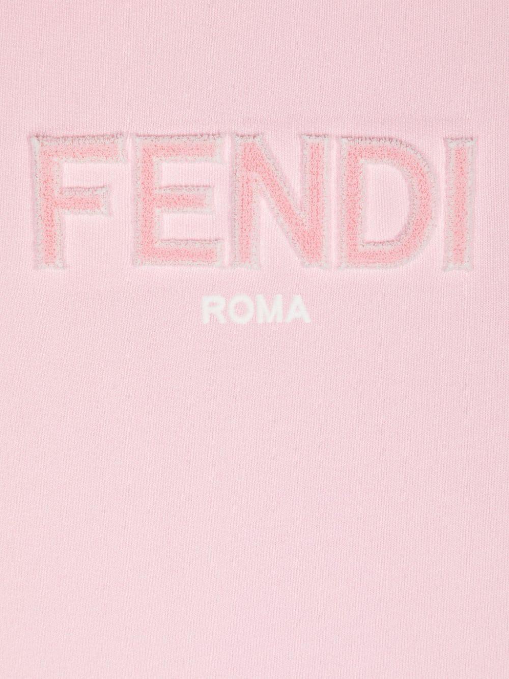 FENDI Kids Sweatshirt With Embossed Logo