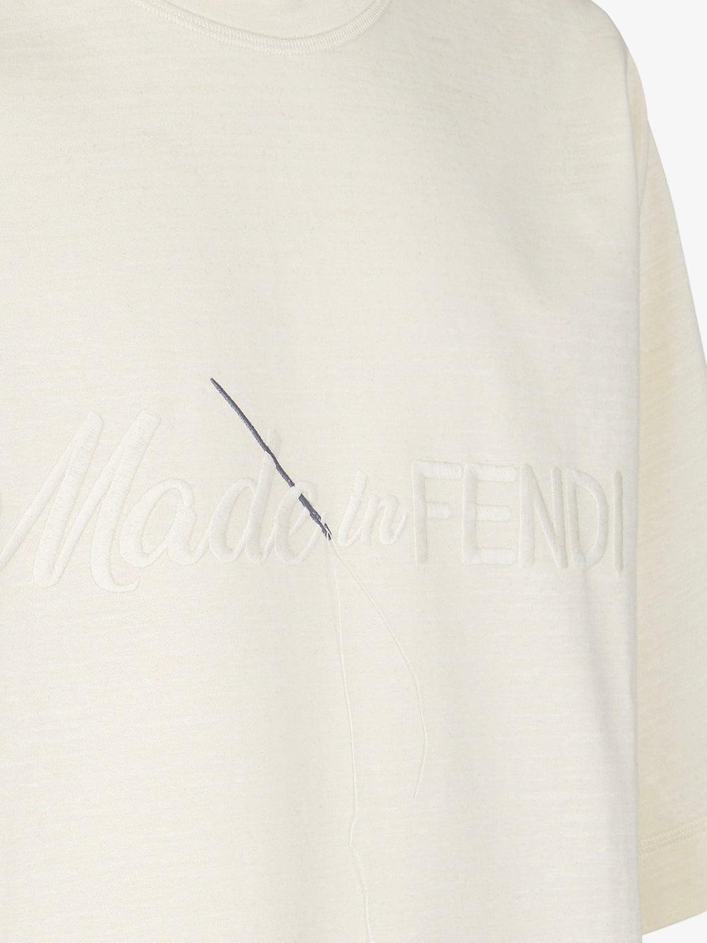 FENDI "made In Fendi" T-shirt