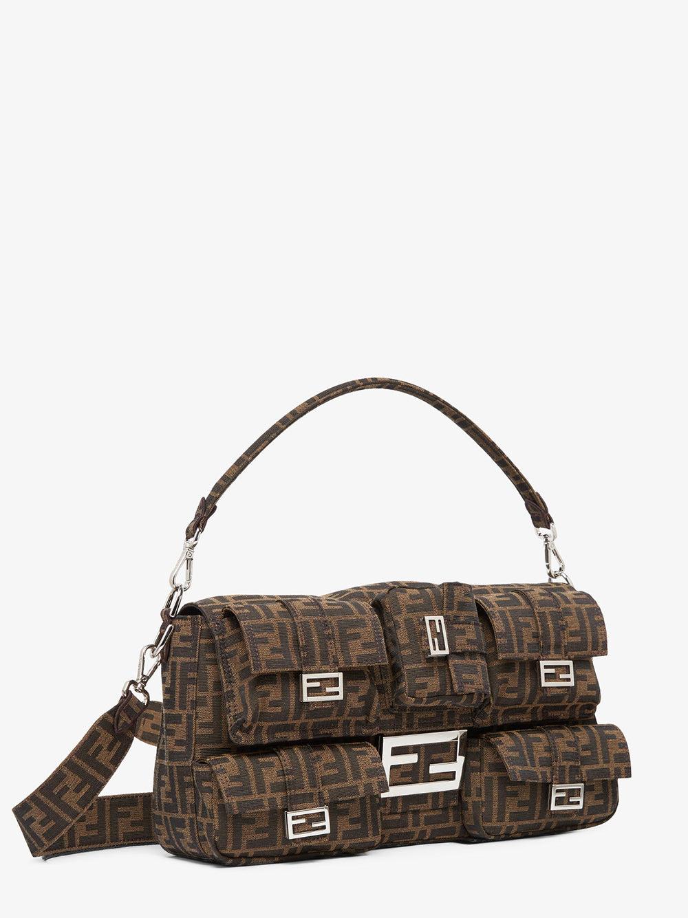 FENDI Maxi Multipocket Baguette Ff