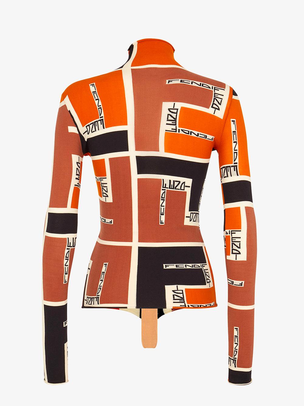 FENDI Multicolour Printed Lightweight Top