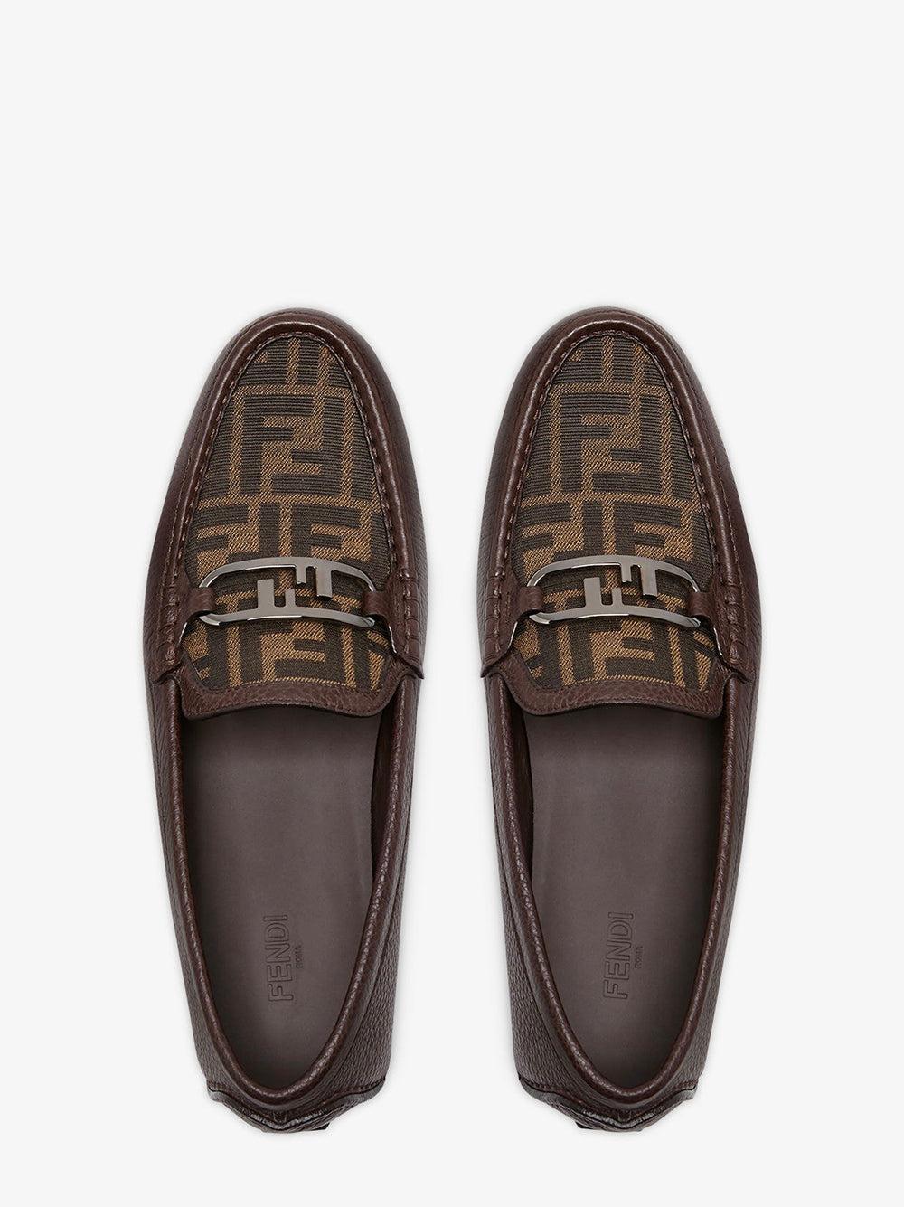 FENDI O'lock Driving Shoes