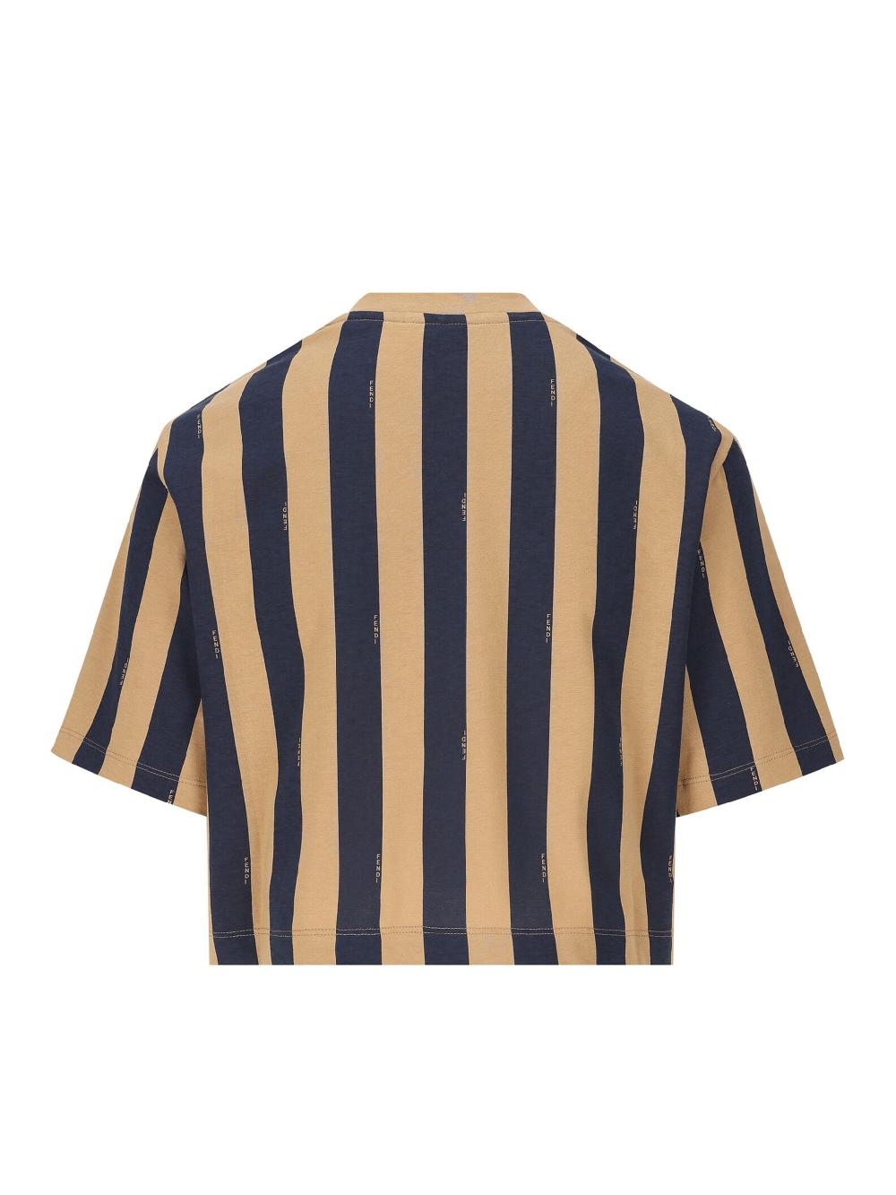 FENDI Pequin Cotton T-shirt