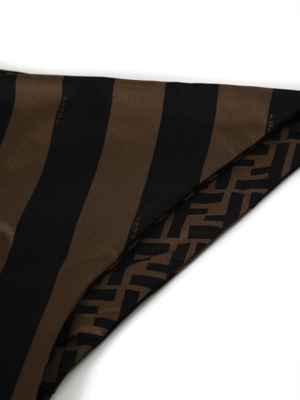 FENDI Reversible Bikini In Brown Lycra®