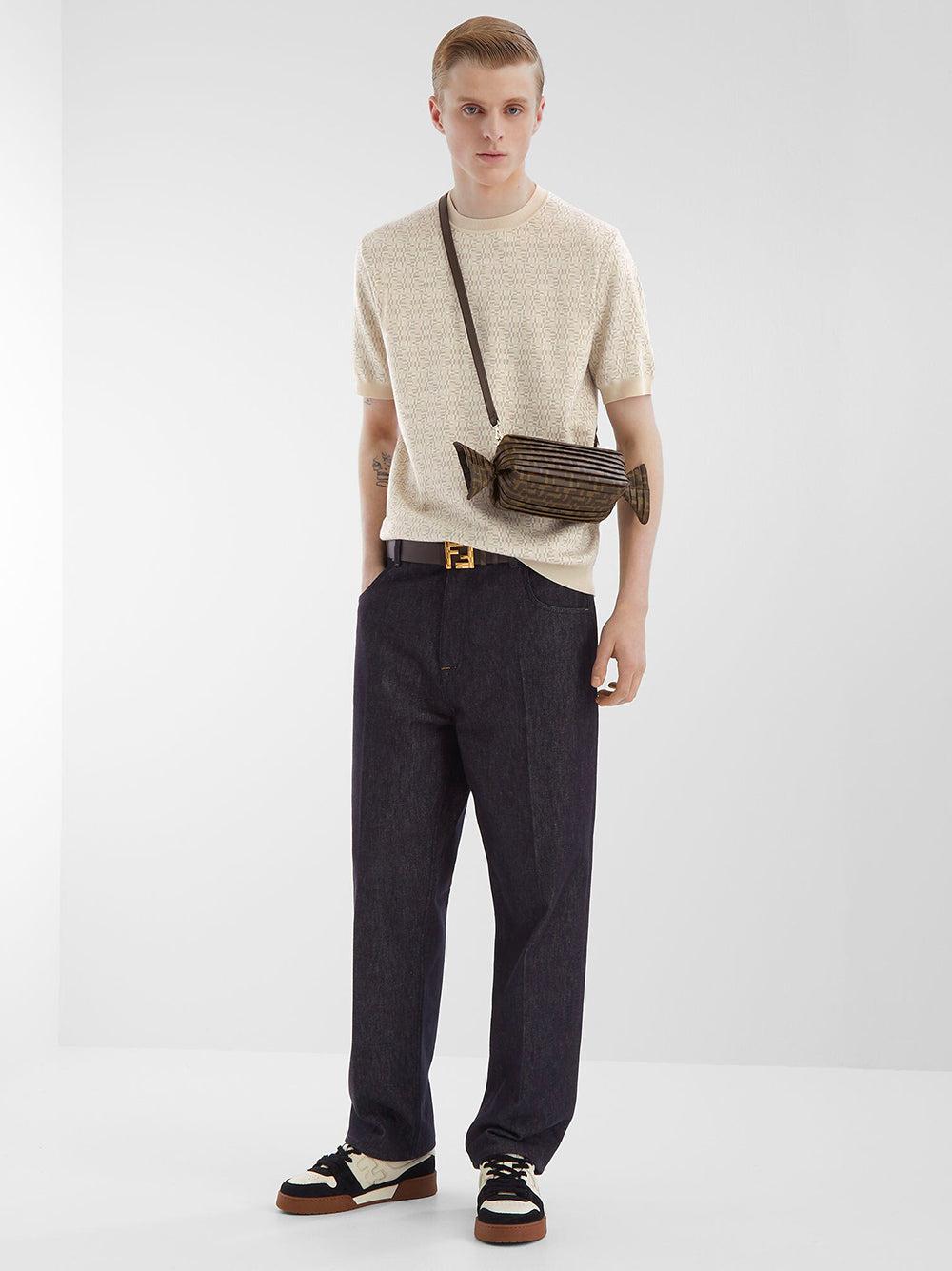 FENDI Squared Ff Belt