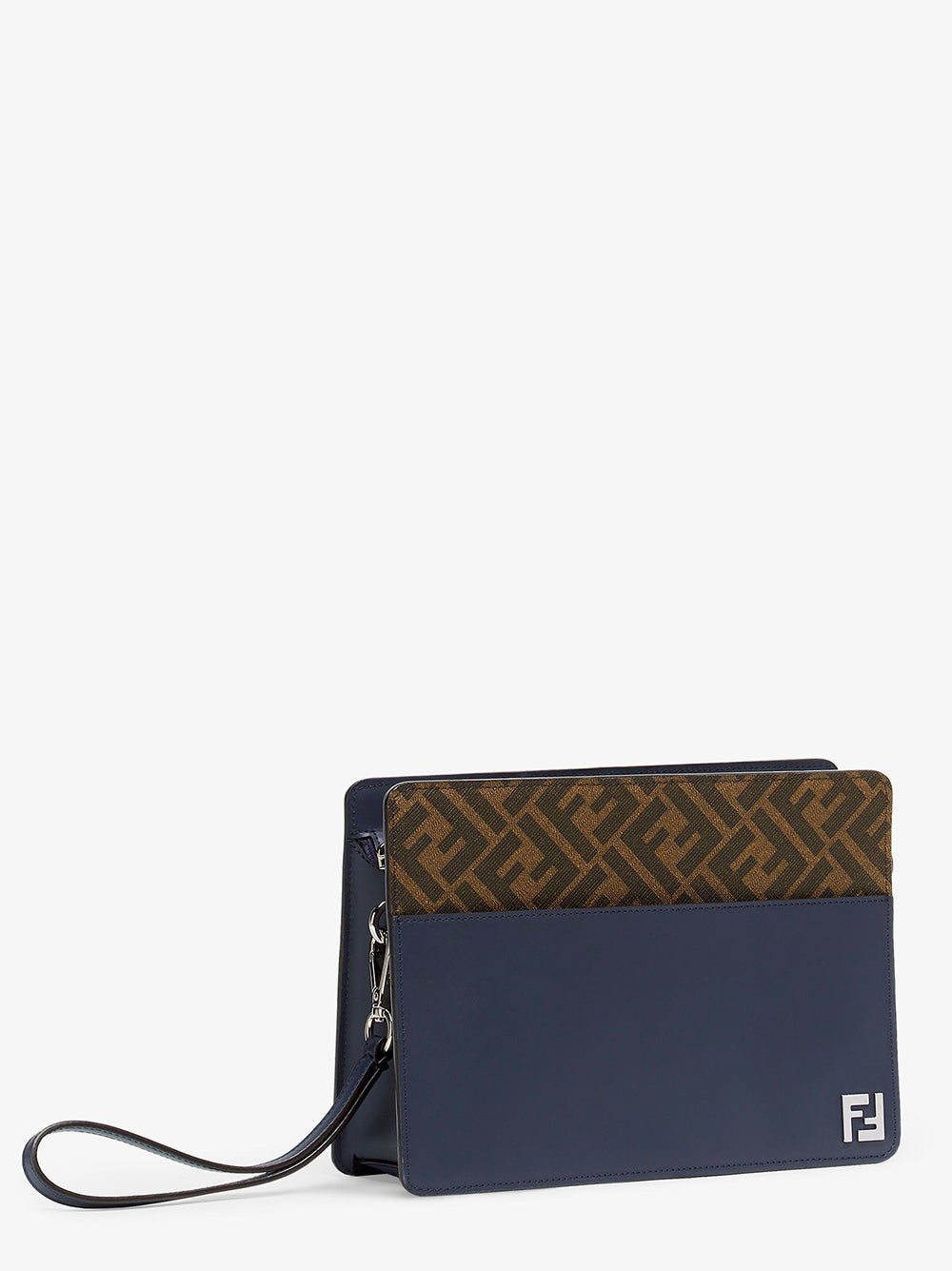 FENDI Standing Clutch Squared Ff