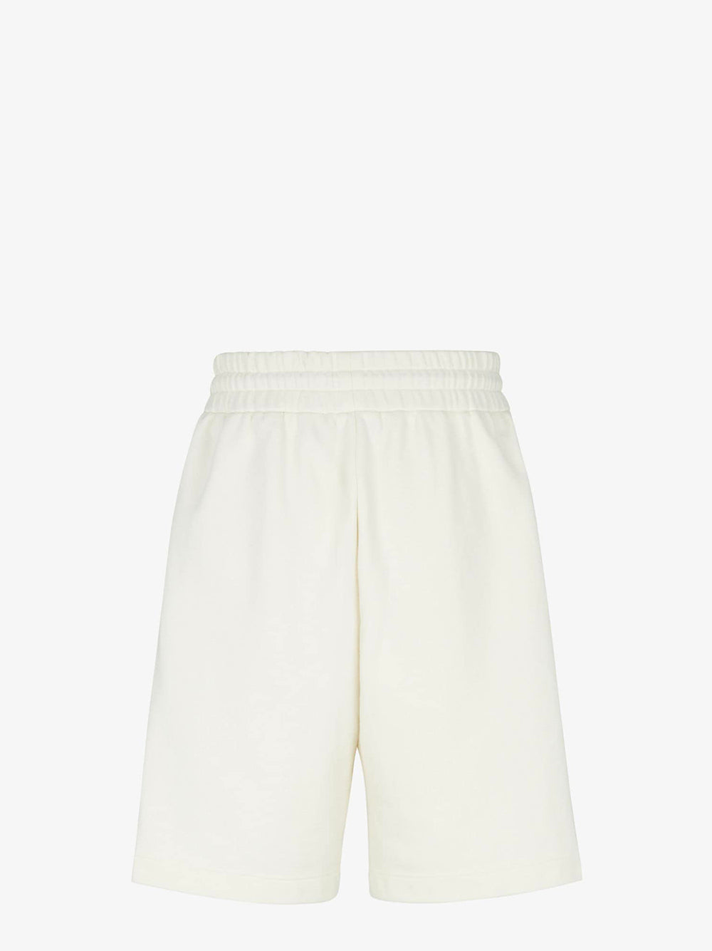 FENDI White Cotton Shorts