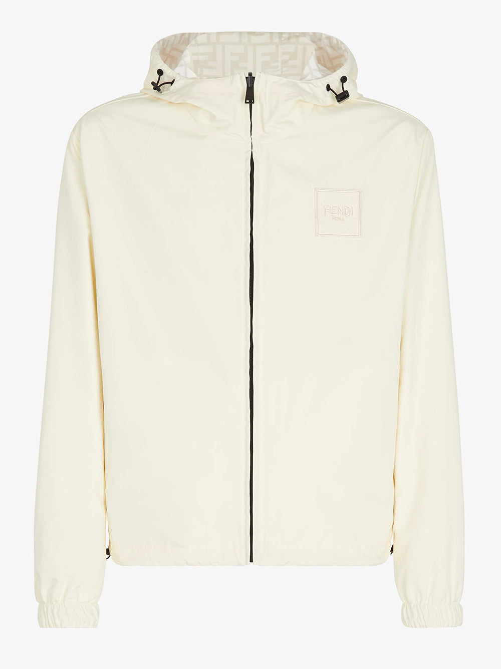 FENDI White Nylon Jacket