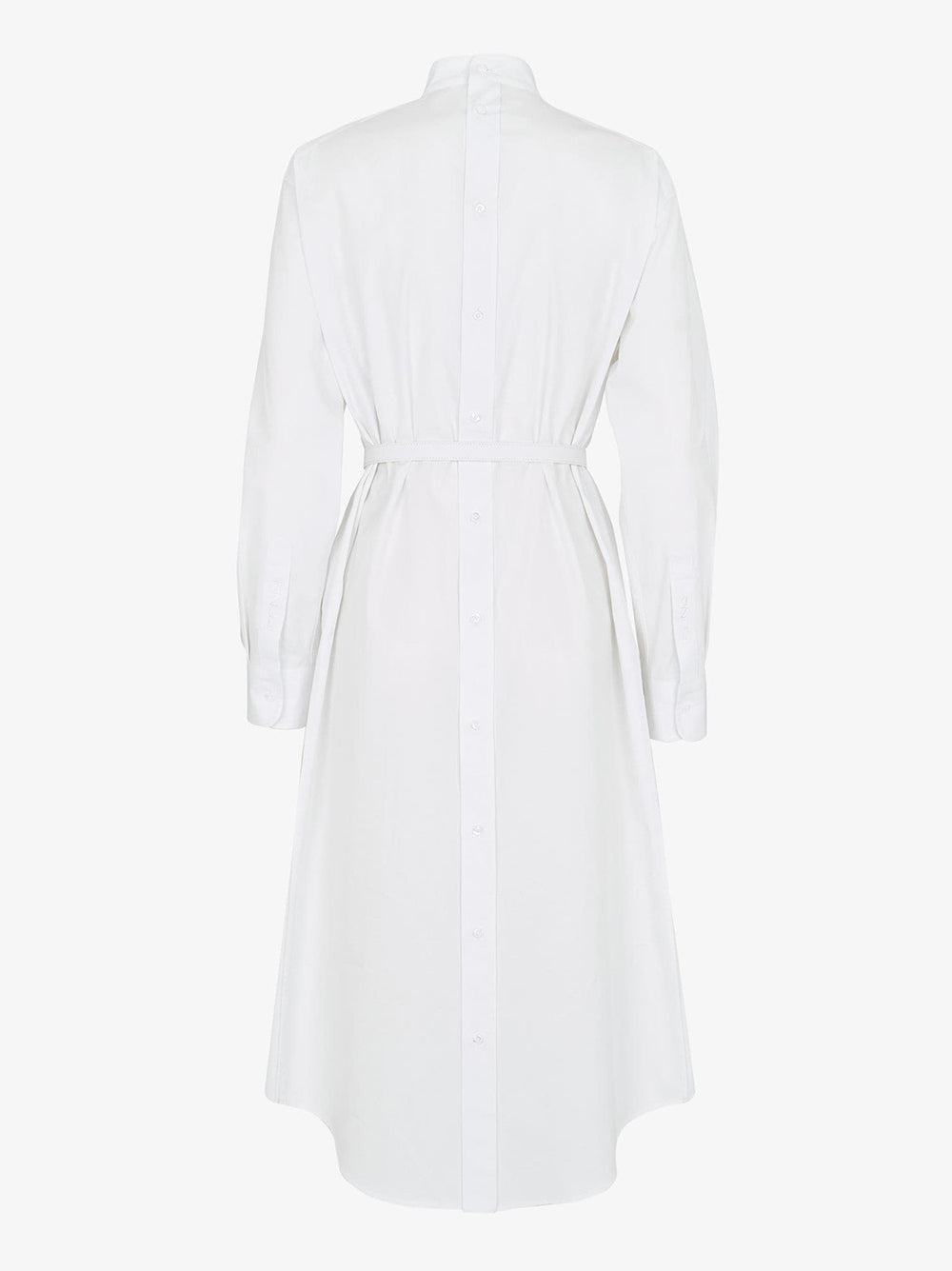 FENDI White Poplin Dress