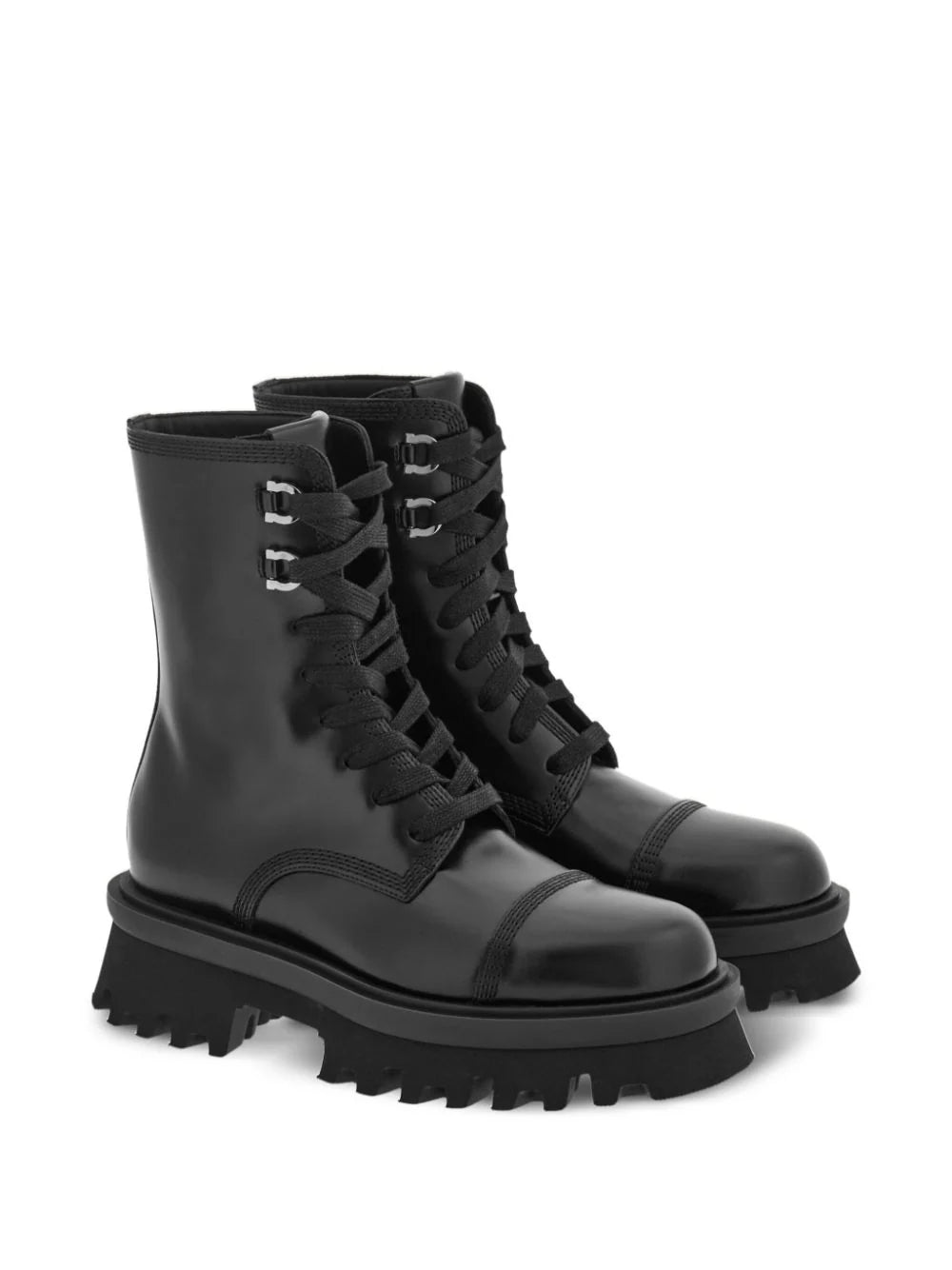 FERRAGAMO Kira Combat Boot