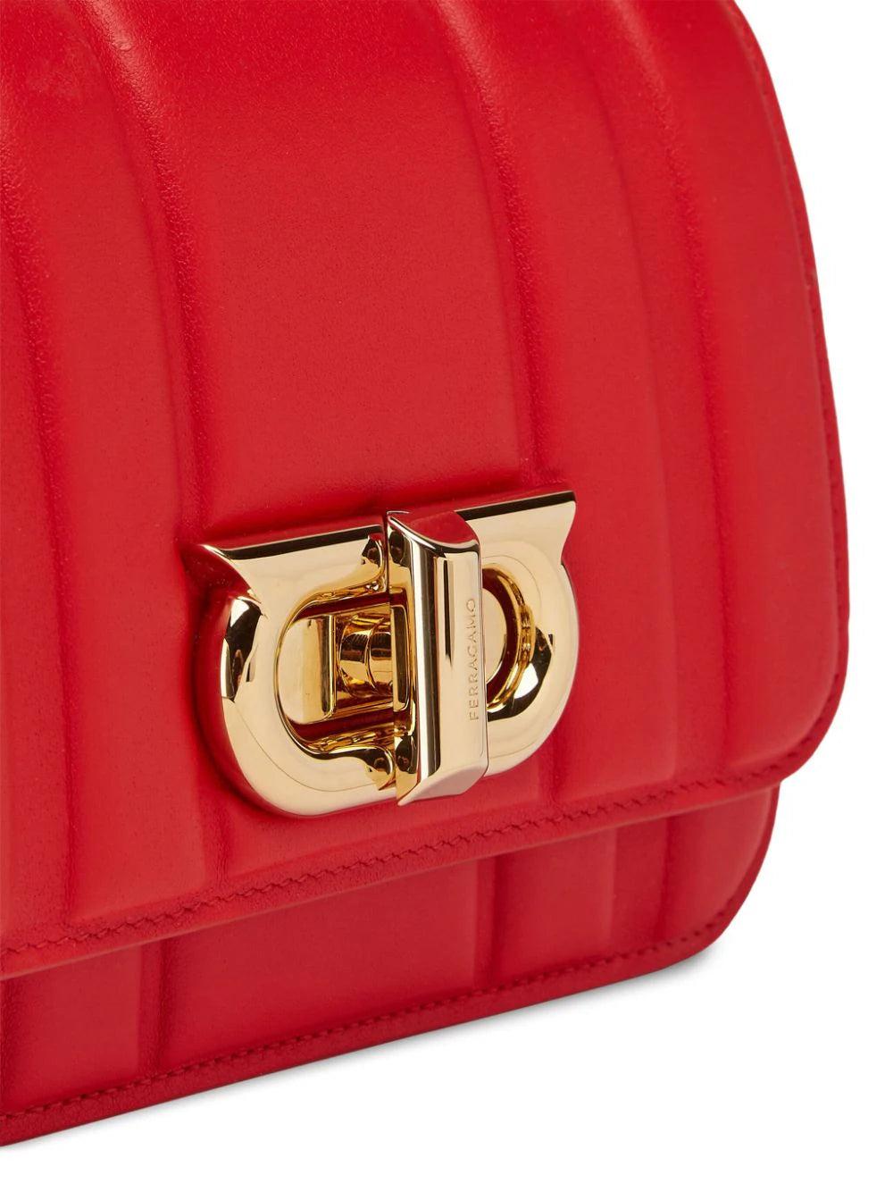 FERRAGAMO Mini Bag With New Gancini