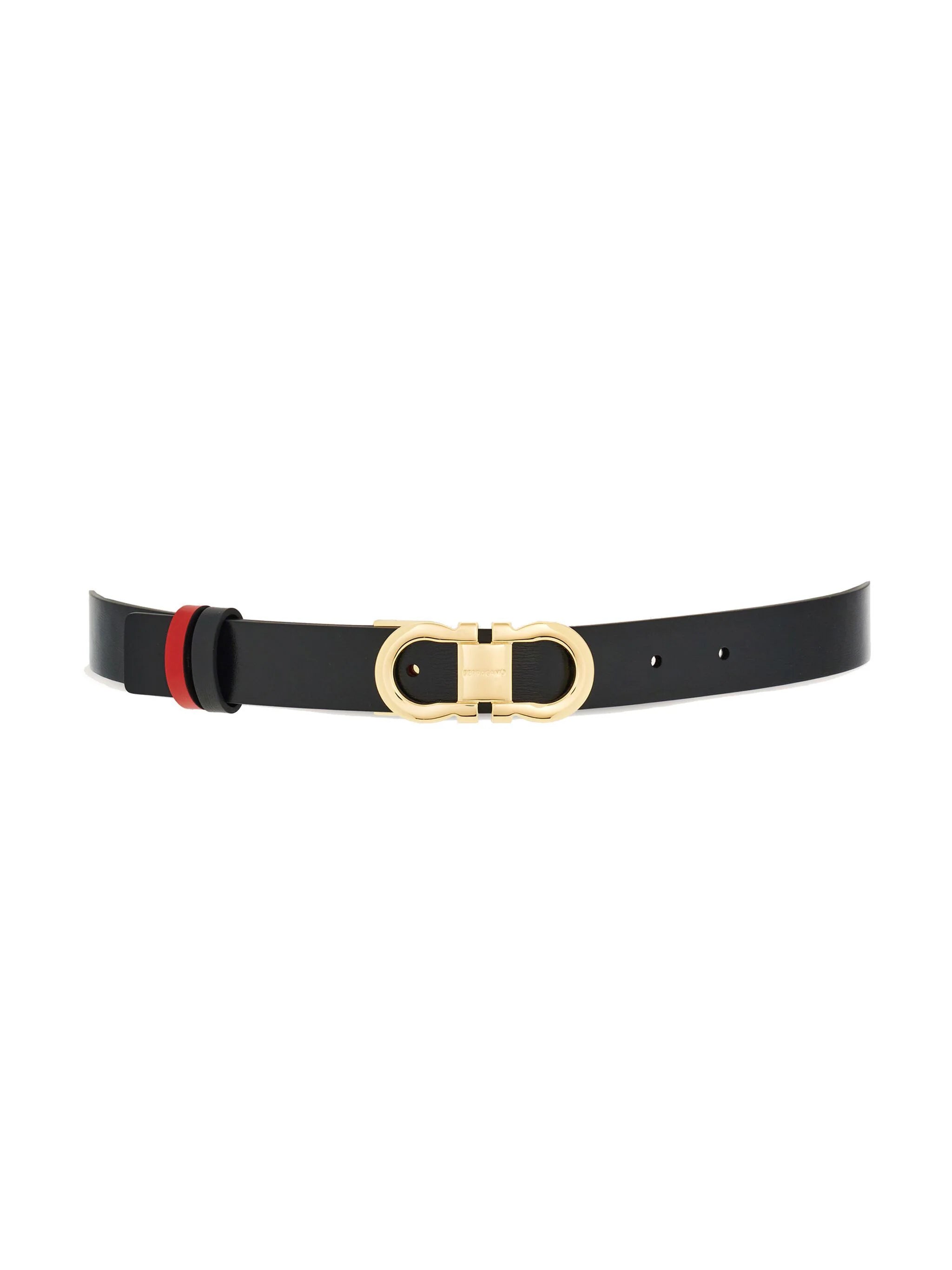 FERRAGAMO Reversible And Adjustable Gancini Belt