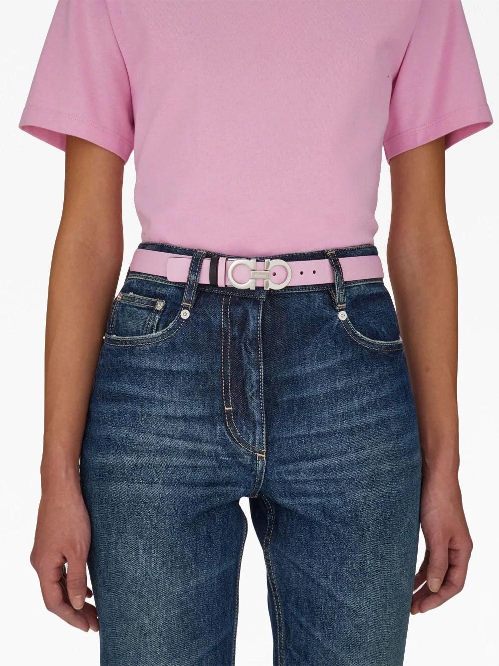 FERRAGAMO Reversible Gancini Belt