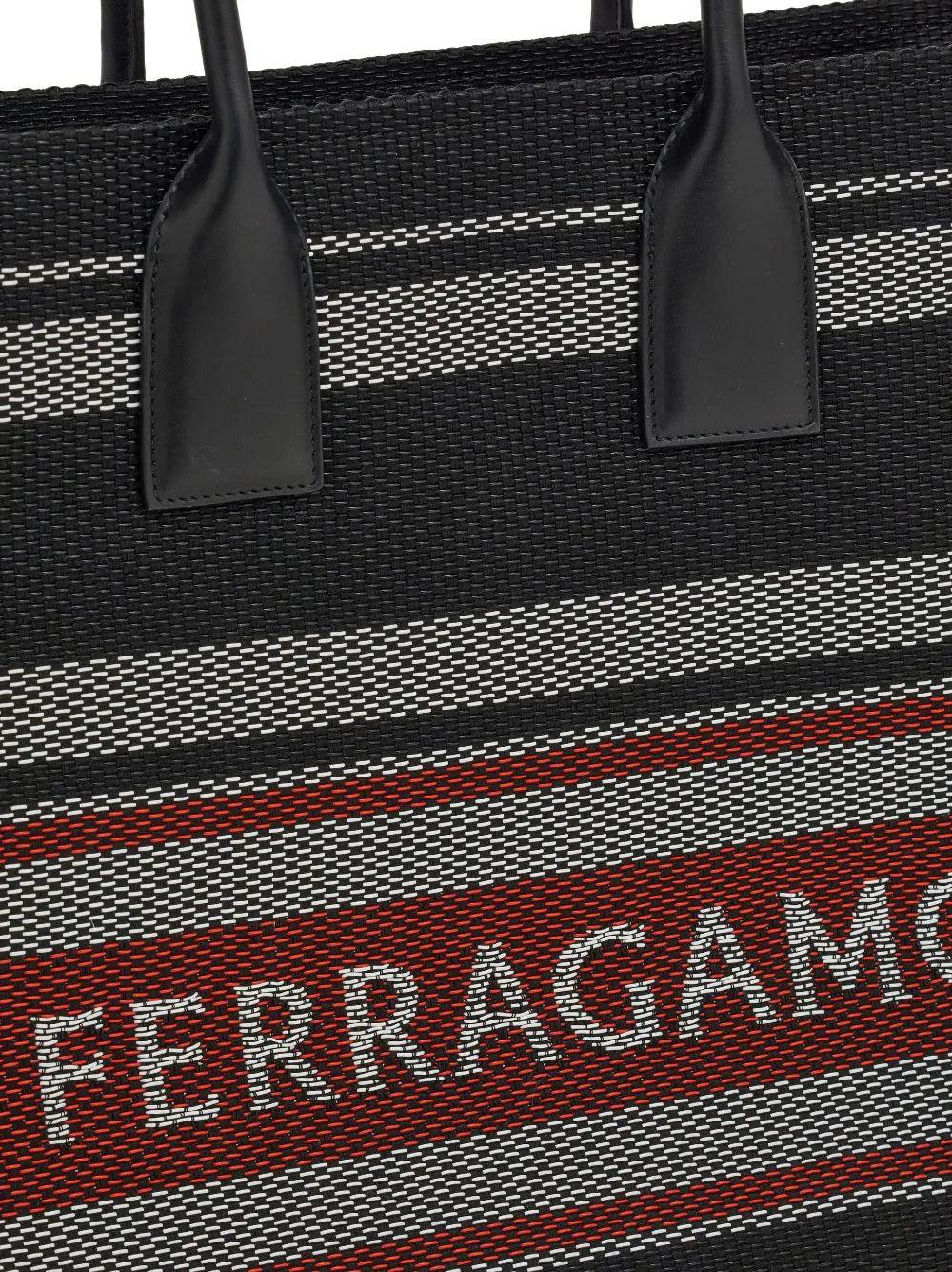 FERRAGAMO Tote Bag With Signature (l)