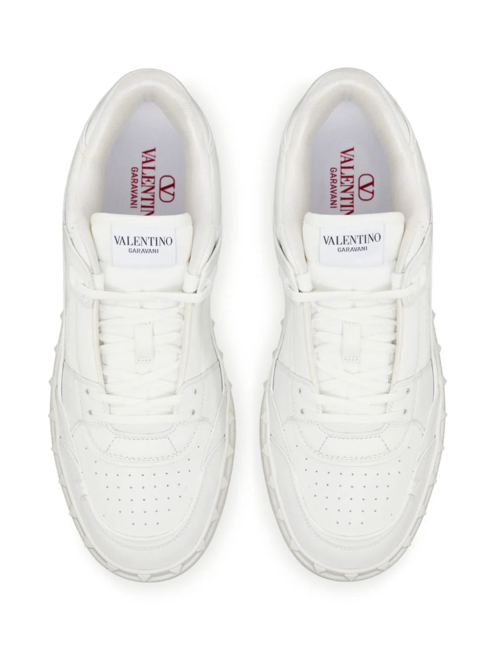 Valentino Garavani Freedots Low Top Calf Leather Sneaker
