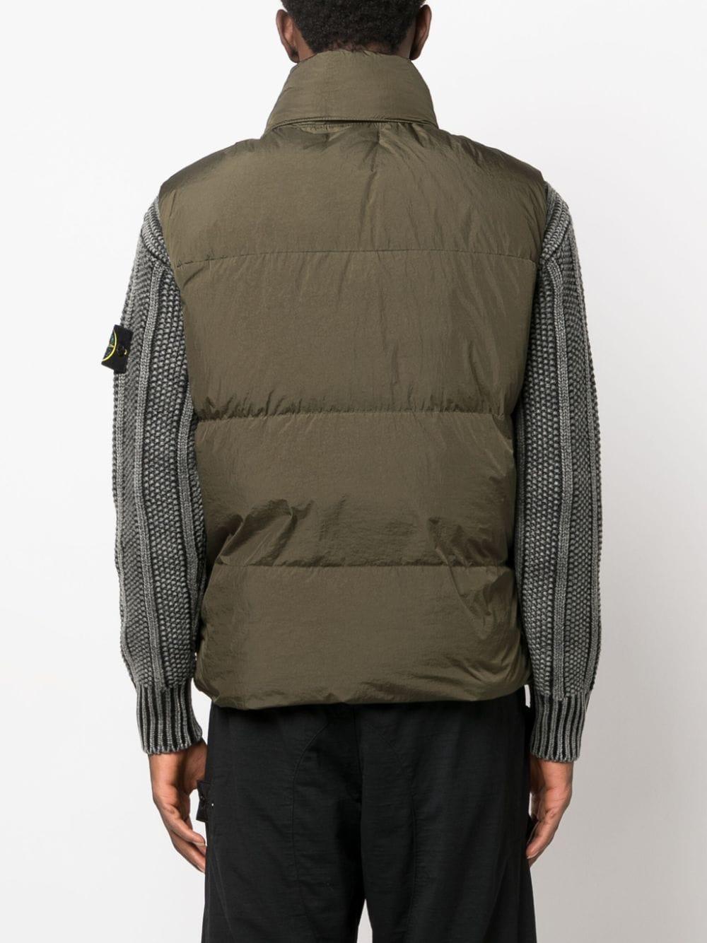 STONE ISLAND G0423 Garment Dyed Crinkle Reps Recycled Nylon Down
