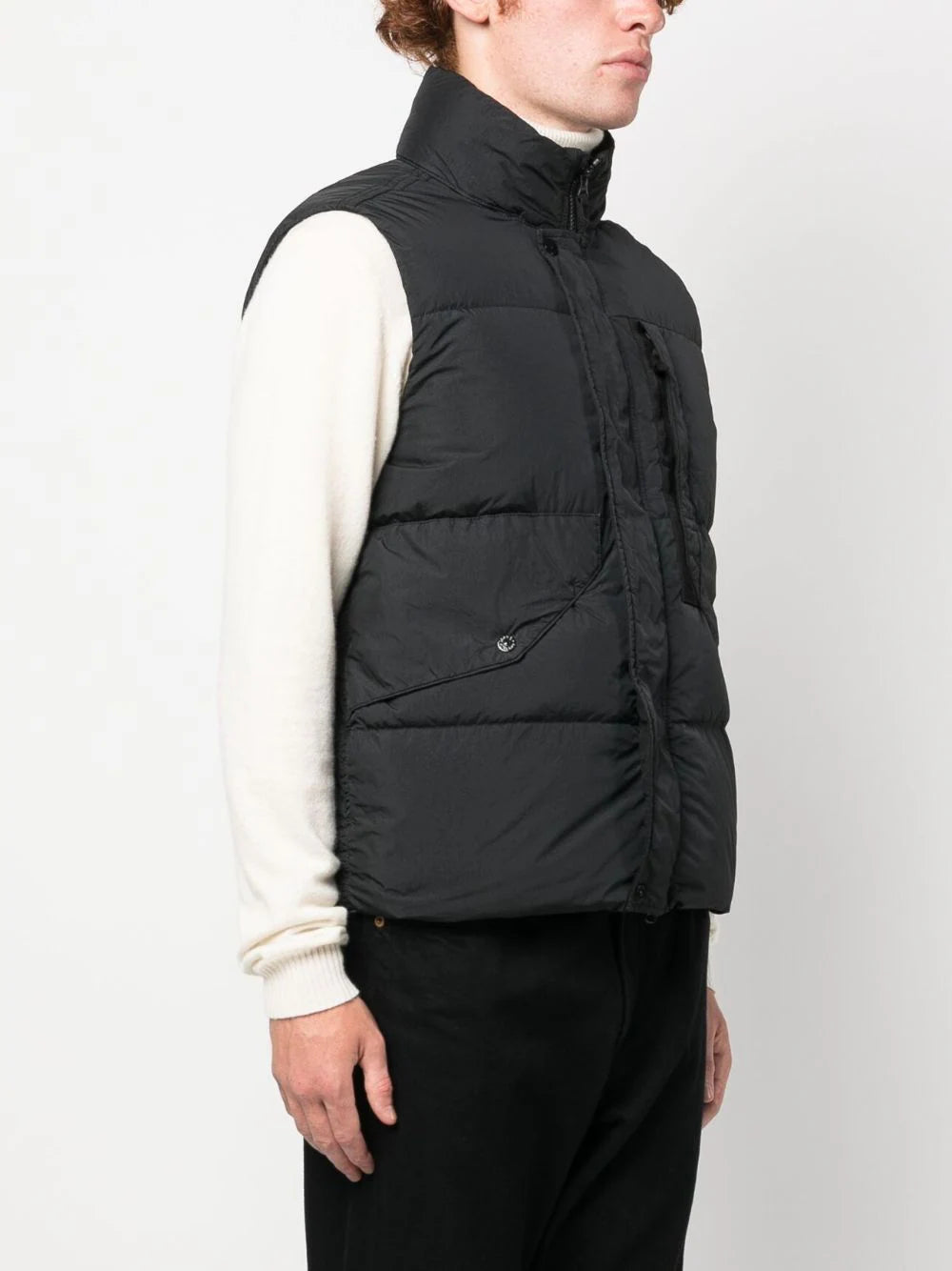 STONE ISLAND G0423 Garment Dyed Crinkle Reps Recycled Nylon Down