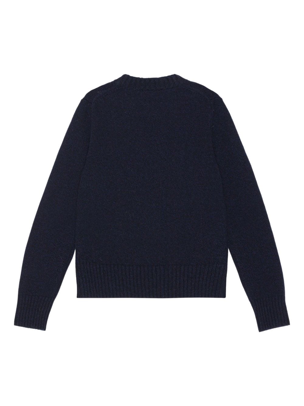 GANNI Blue Flower Graphic Pullover