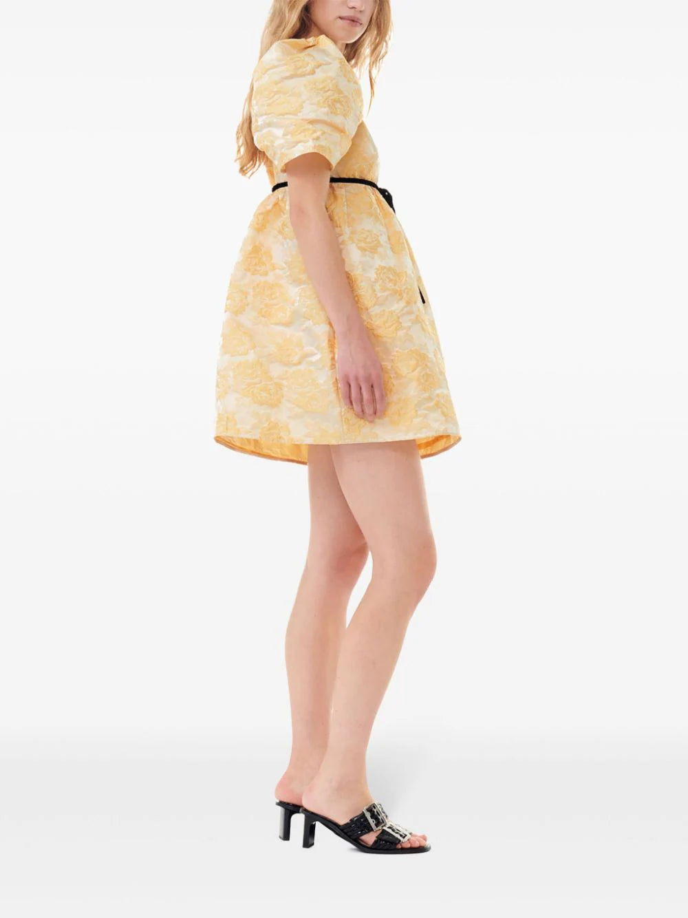 GANNI Botanical Jacquard Mini Dress