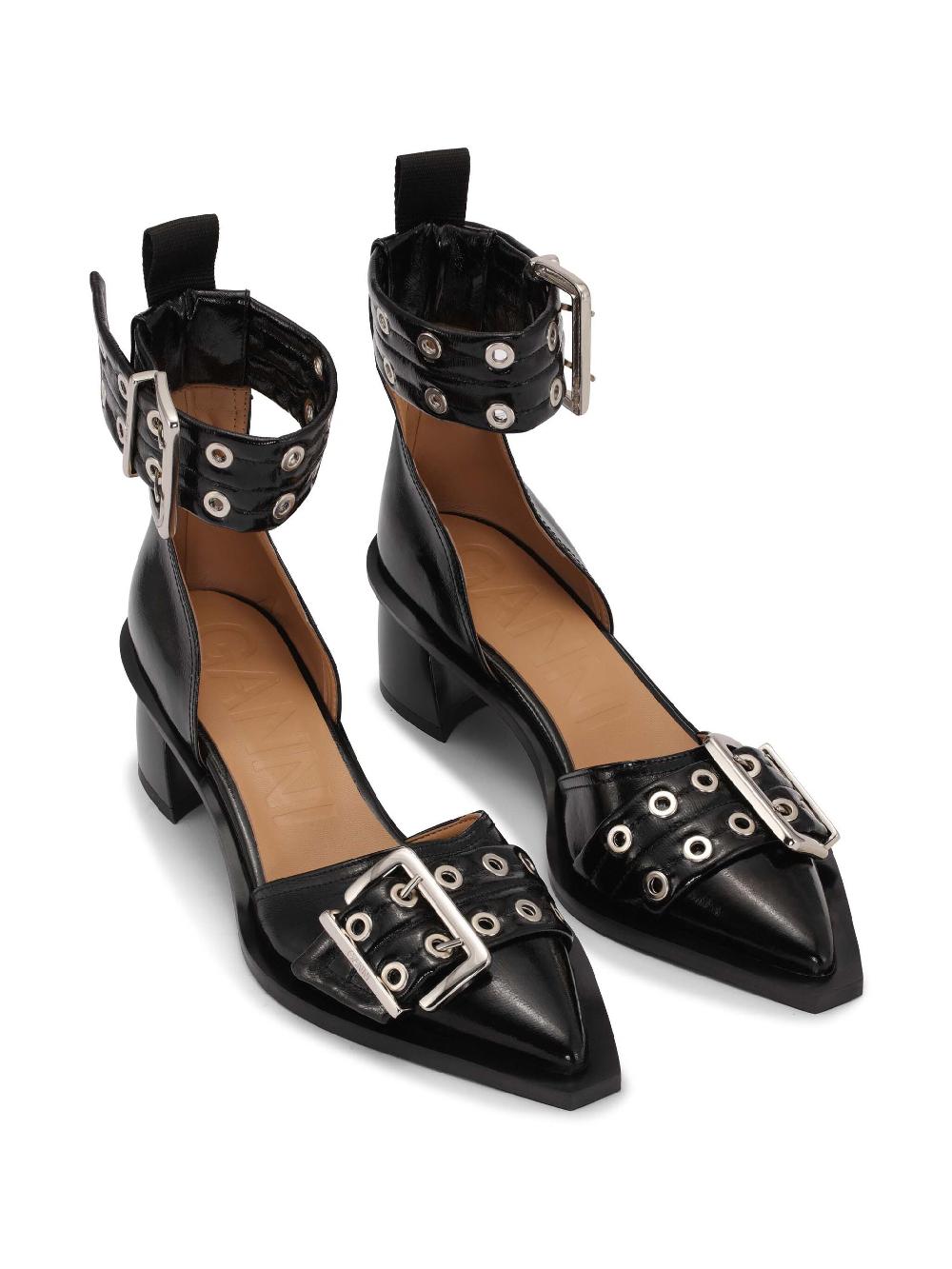 GANNI Buckle Pumps