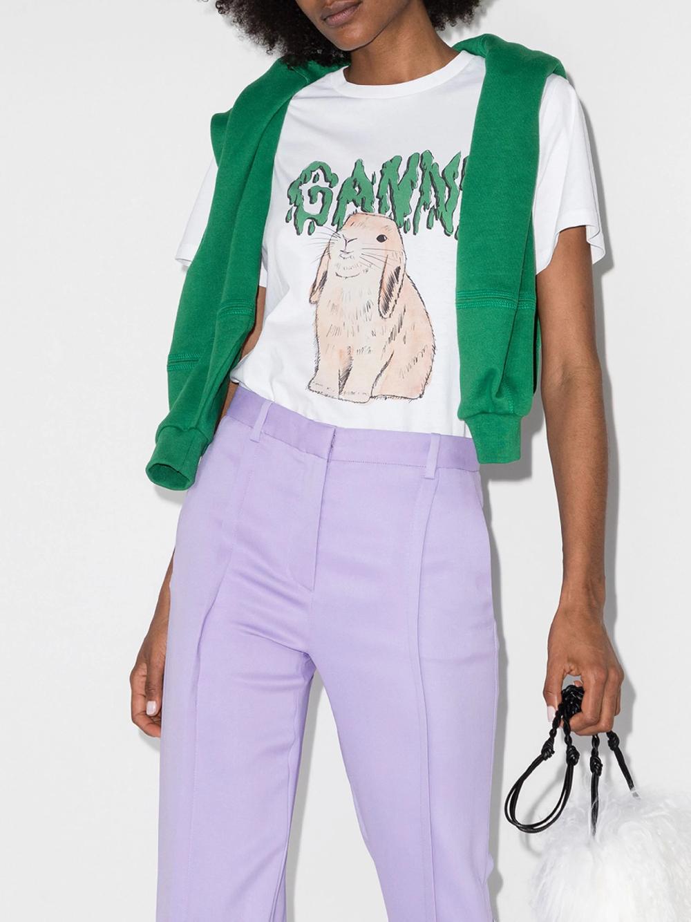 GANNI Bunny T-shirt