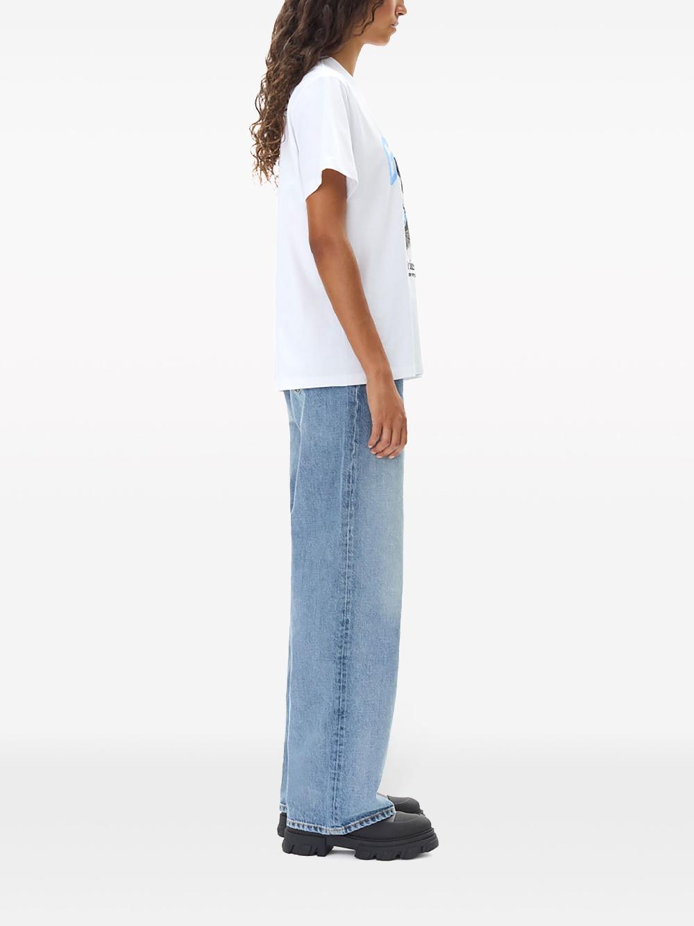 GANNI Cat Relaxed T-shirt