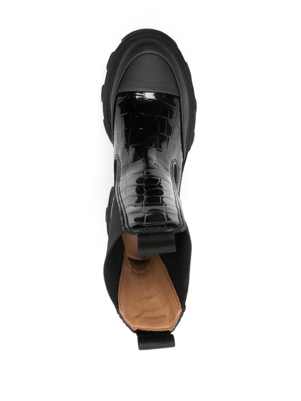 GANNI Chelsea Combat Boots