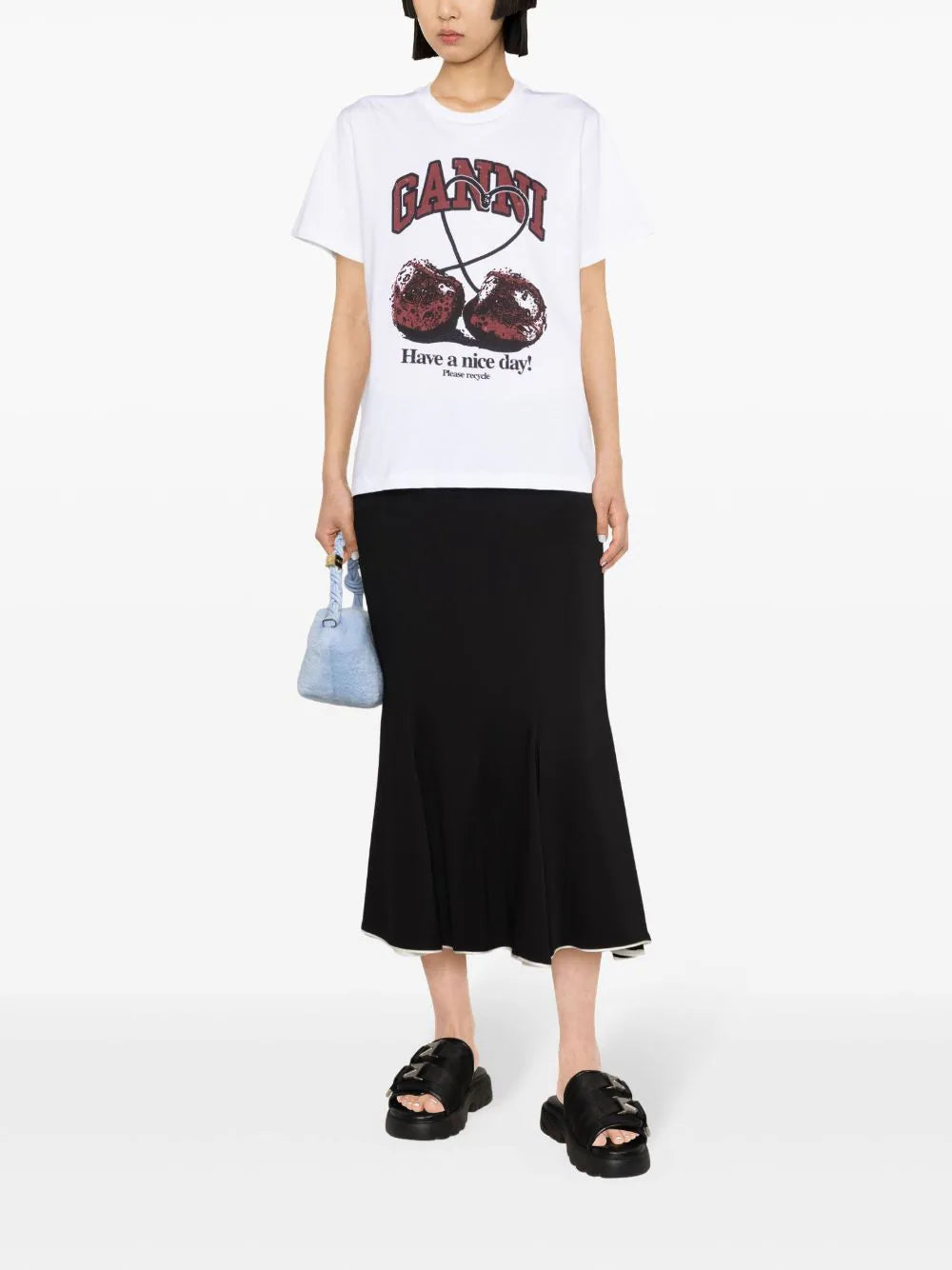 GANNI Cherry T-shirt
