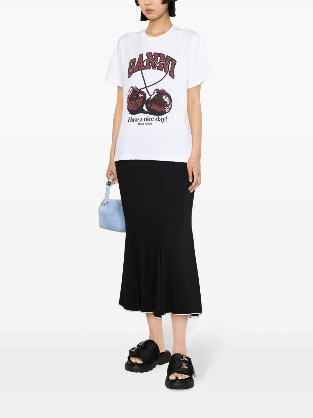 GANNI Cherry T-shirt