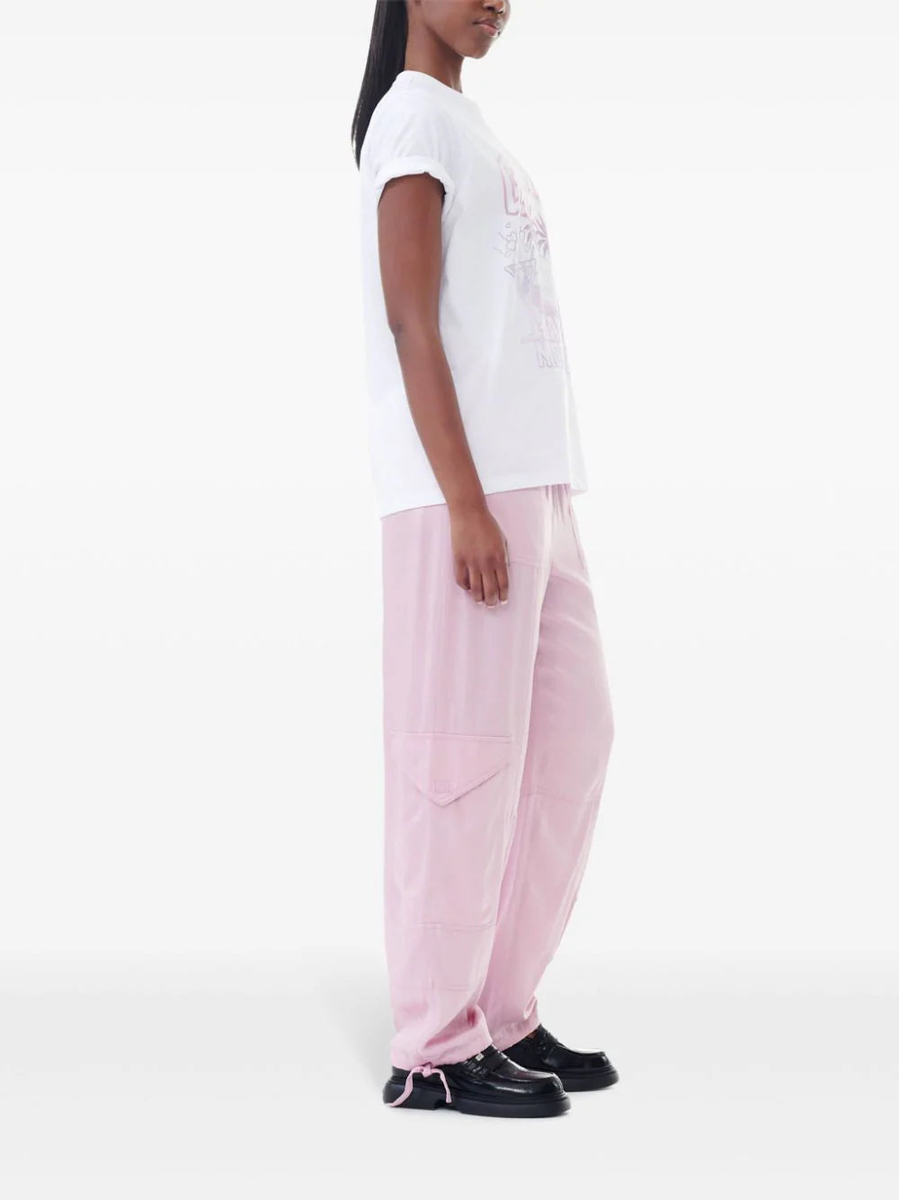 GANNI Cocktail Relaxed T-shirt