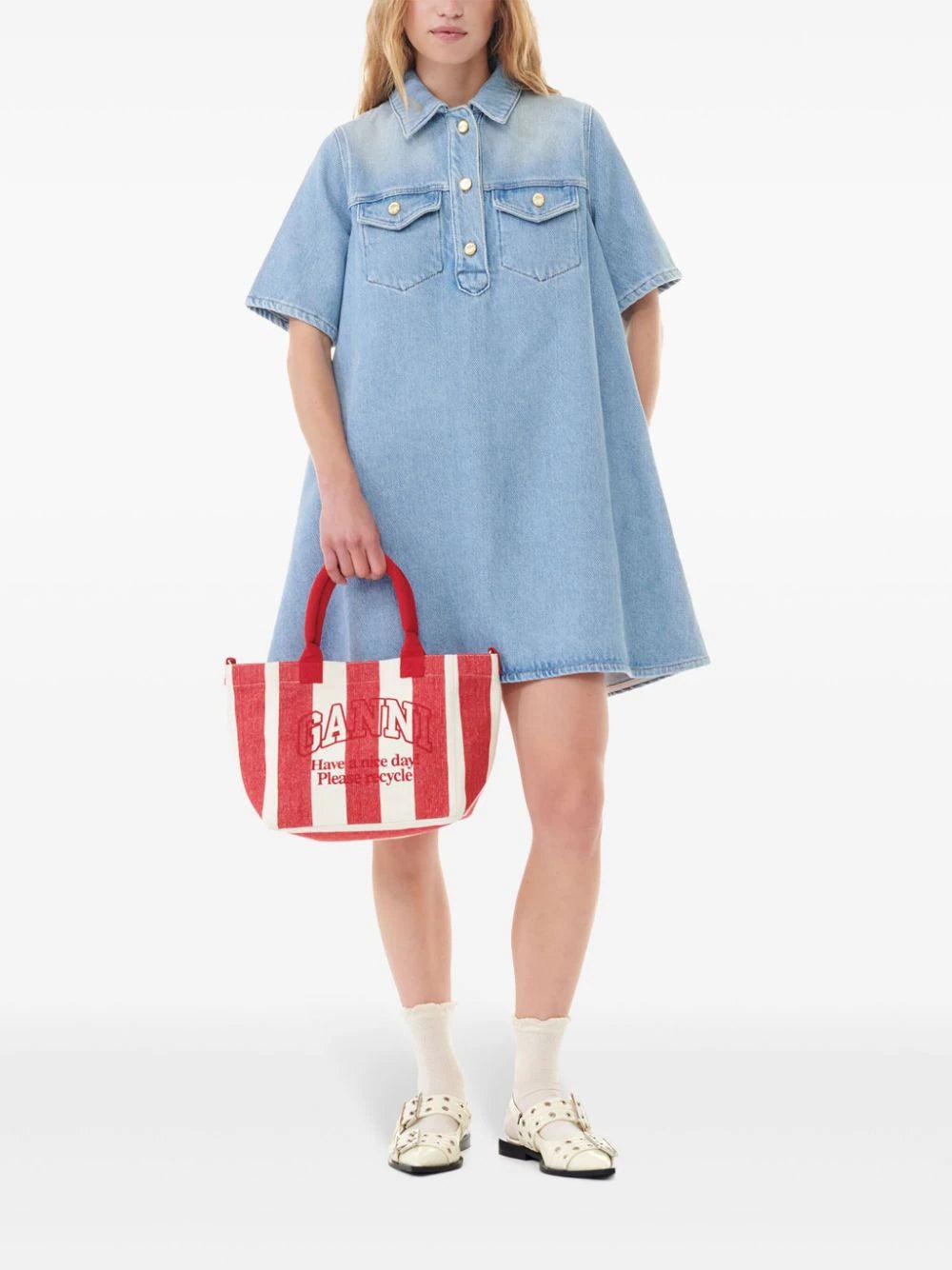 GANNI Denim Mini Dress