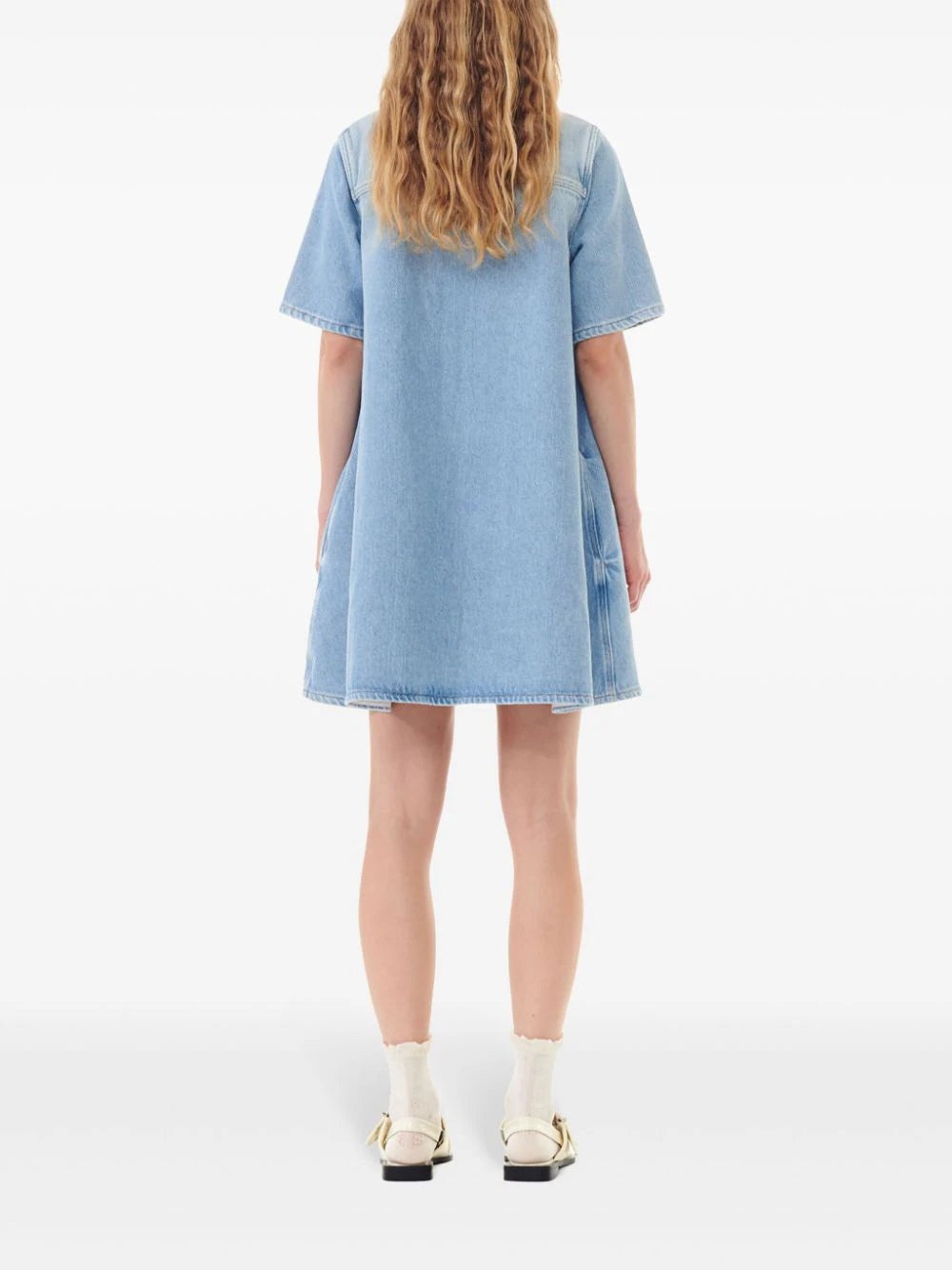 GANNI Denim Mini Dress