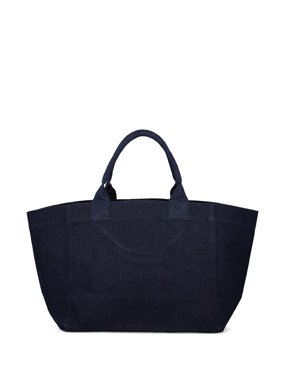 GANNI Denim Shopping Bag