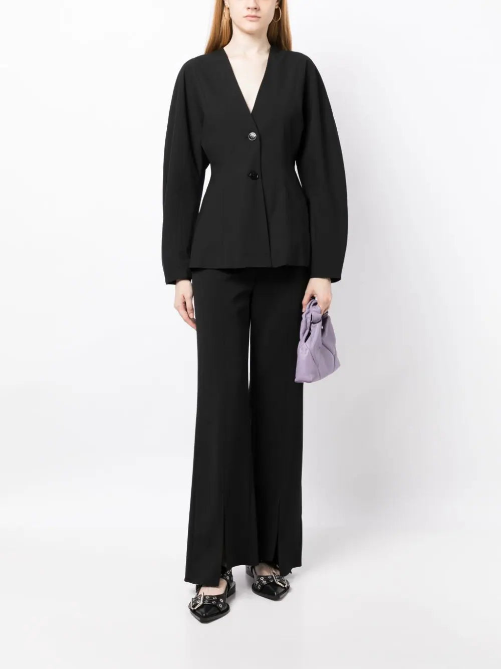 GANNI Drapey Blazer